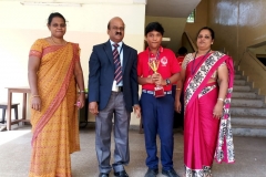Puthiya thalaimurai Veetukoru Vinganni 2018 conducted at Annai Vailankanni college of Engineering - A.B.SANJAY-X Std won 2nd Prize - Senior level